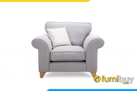 Ghế sofa đơn chất liệu nỉ hiện đại FB20028