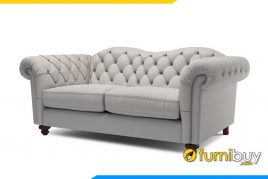 Ghế sofa nỉ phong cách Bắc Âu 20007
