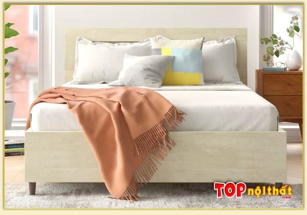 Hình ảnh Giường ngủ hiện đại gỗ công nghiệp MDF đẹp GNTop-0388