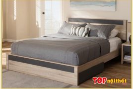 Hình ảnh Giường ngủ hiện đại gỗ MDF cho chung cư GNTop-0369