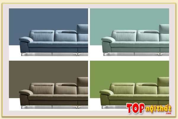 Hình ảnh Sofa văng bọc vải nỉ có nhiều màu sắc SofTop-0962