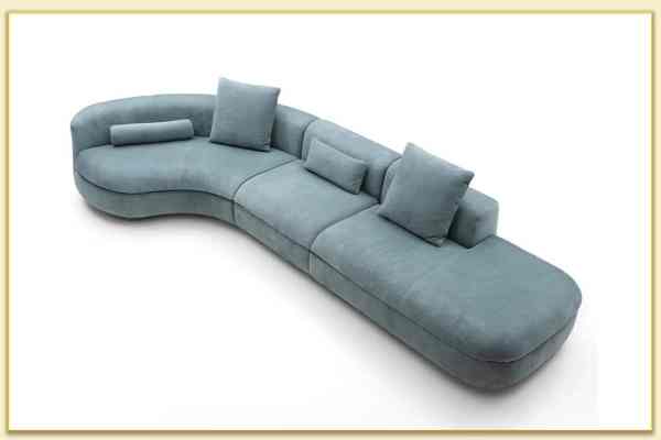 Hình ảnh Mẫu ghế sofa góc tròn đẹp hiện đại Softop-1452
