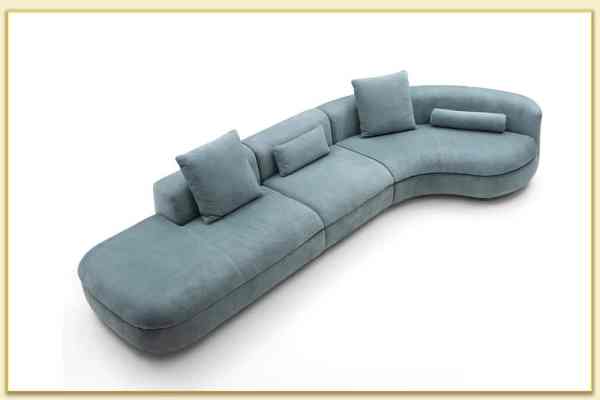 Hình ảnh Mẫu ghế sofa góc tròn kích thước lớn Softop-1452