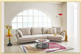 Hình ảnh Chụp chính diện mẫu ghế sofa văng đẹp Softop-1127